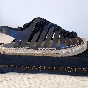 Rebecca Minkoff Gemma Gladiator Sandals with shoe bag